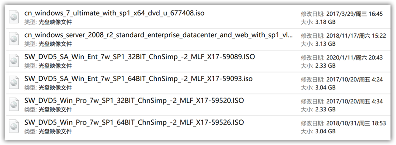 Windows 7 SP1 多合一完整ISO光盘2020版