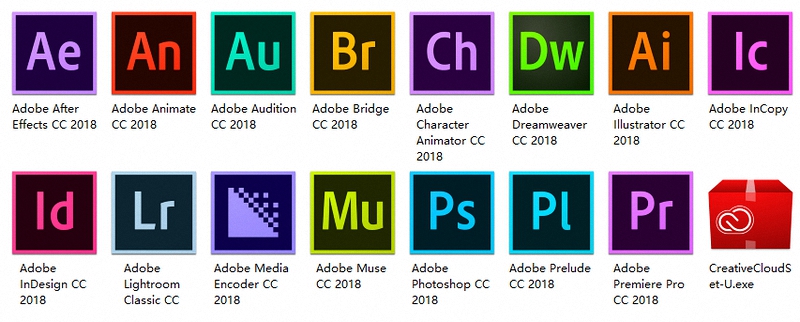 Adobe CC 2019 全线产品官方版及破解补丁