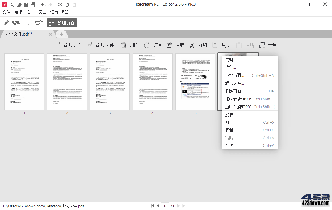 IceCream PDF Editor Pro v3.26 中文破解版