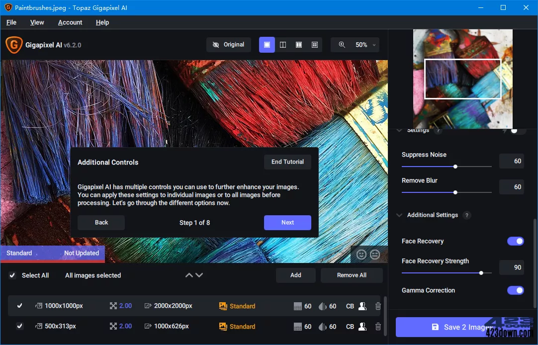 Topaz Gigapixel AI破解版v7.2.2 绿色便携版