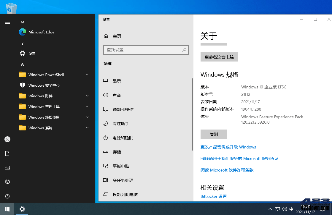Windows 10 LTSC_2021 Build 19044.4529