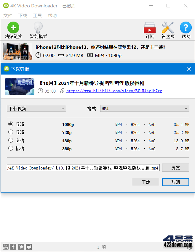4K Video Downloader_v4.31.0.0091破解版