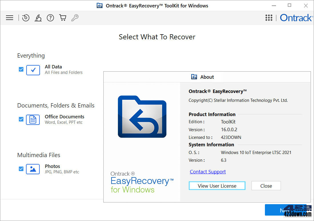 EasyRecovery数据恢复软件v16.0.0.2 破解版