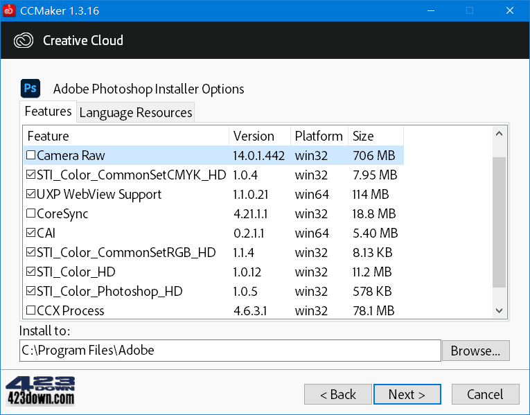 CCMaker_1.3.16 Adobe产品下载安装激活器