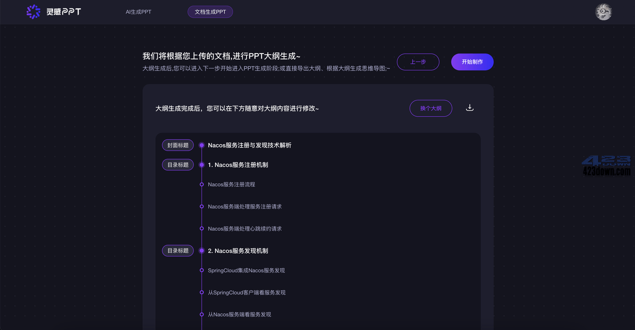很变态!但能免费Ai绘图,一键生成PPT的AI工具