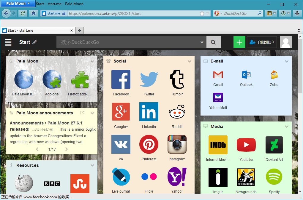 苍月浏览器 Pale Moon v27.6.1 官方正式版
