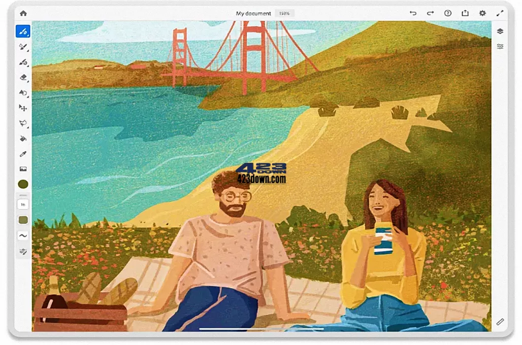 Adobe Fresco(绘图软件)v5.5.0.1380 破解版