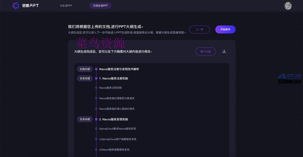 很变态!但能免费Ai绘图,一键生成PPT的AI工具