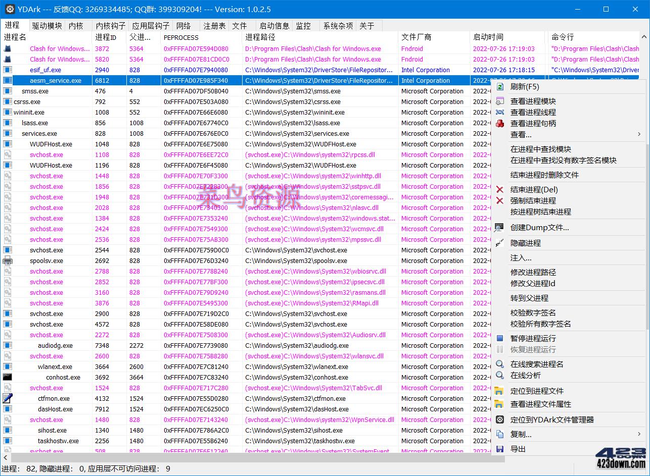 YDArk(ARK工具) v1.0.3.3 x64 系统内核工具