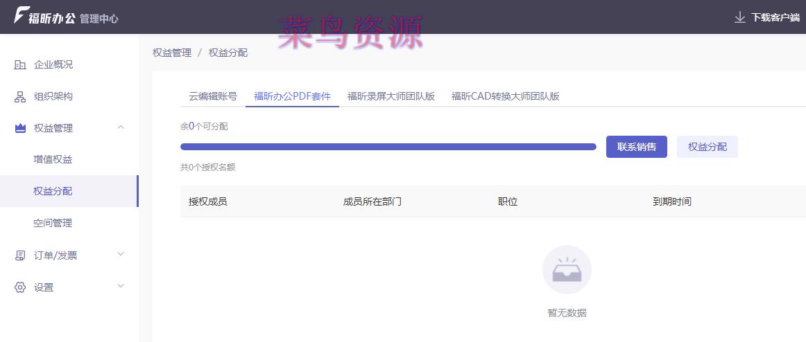 福昕Pdf编辑器免费领取以及正版限时优惠活动