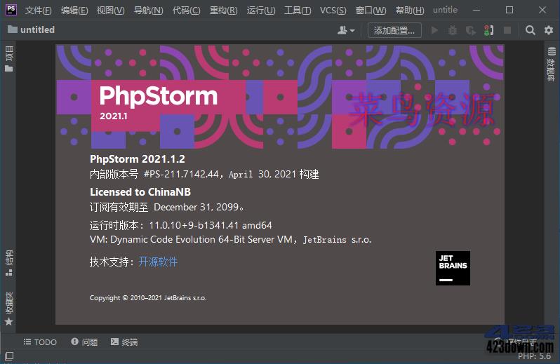 JetBrains PhpStorm 2021.3.3.0 永久激活版