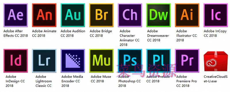Adobe CC 2019 全线产品官方版及破解补丁