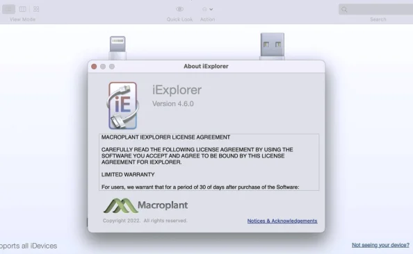 iExplorer 4.6.0 for Mac文件管理器,[开心免激活版]让Mac与iPhone无缝连接