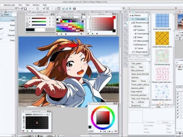 Clip Studio Paint EX v2.3.4专业绘画与设计软件CSP绘图软件2D、3D建模区域解锁【开心版】
