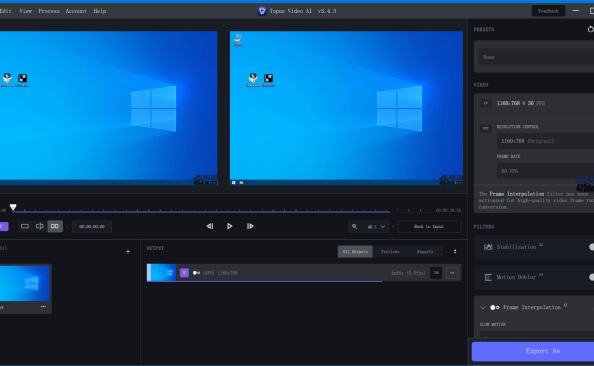 Topaz Video AI破解版(视频修复软件) v5.1.4 – 423Down