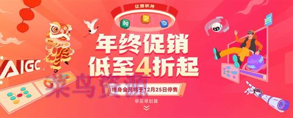 亿图脑图 Mindmaster全新升级年终超值福利！